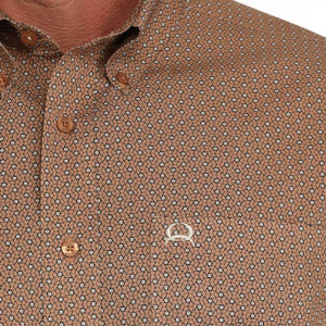 Cinch Men's Arenaflex Geo Print Button Down Shirt MEN - Clothing - Shirts - Short Sleeve Cinch