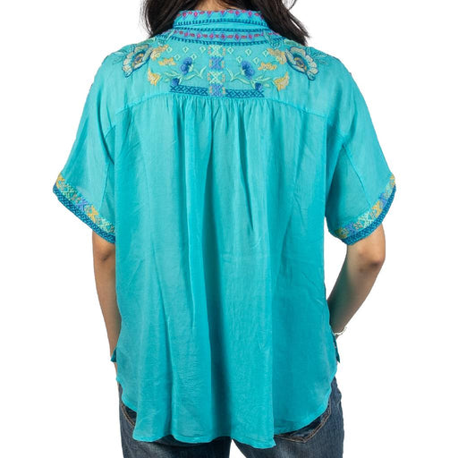 Johnny Was Audrey Blouse WOMEN - Clothing - Tops - Short Sleeved Johnny Was Collection