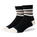 Stance Men's Quarter Crew Socks - String Grey MEN - Clothing - Underwear, Socks & Loungewear - Socks Stance