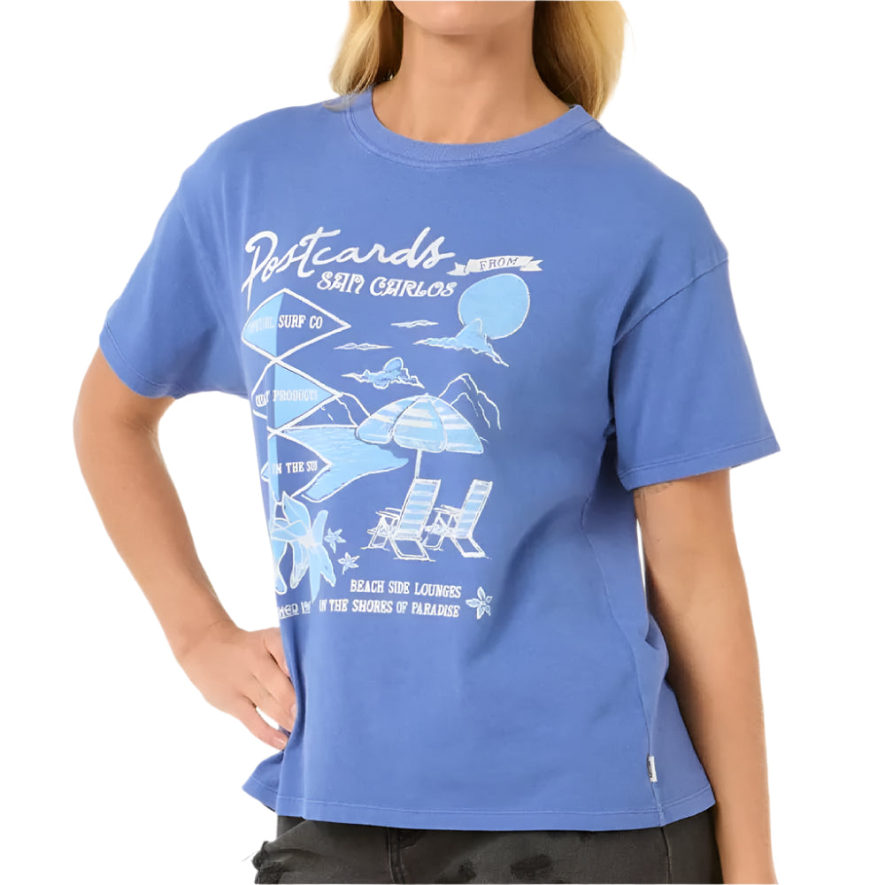 Rip Curl Women's Postcard Relaxed Tee WOMEN - Clothing - Tops - Short Sleeved Rip Curl