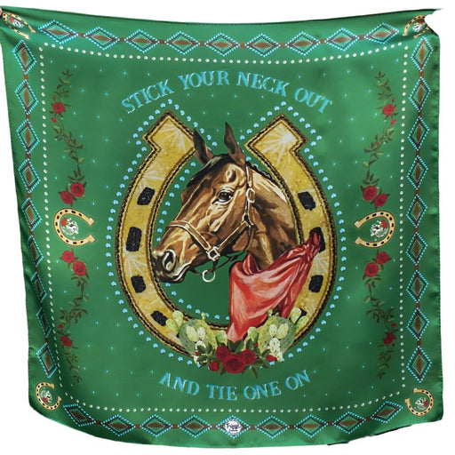 Fringe Scarves "Hold Your Horses" Short Wild Rag ACCESSORIES - Additional Accessories - Wild Rags & Scarves Fringe Scarves   