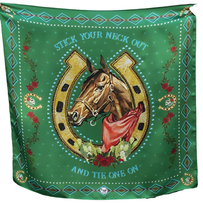 Fringe Scarves "Hold Your Horses" Short Wild Rag ACCESSORIES - Additional Accessories - Wild Rags & Scarves Fringe Scarves   