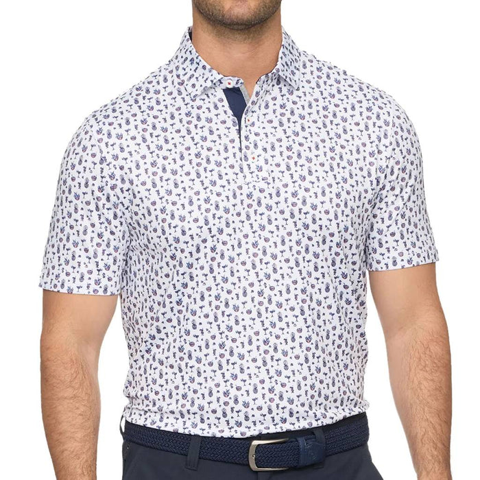 Flag & Anthem Men's Fillmore Drink Print Performance Polo MEN - Clothing - Shirts - Short Sleeve Flag And Anthem
