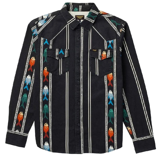 Seager Men's Amarillo Upstream Black Button Down Shirt MEN - Clothing - Shirts - Short Sleeve Seager Apparel
