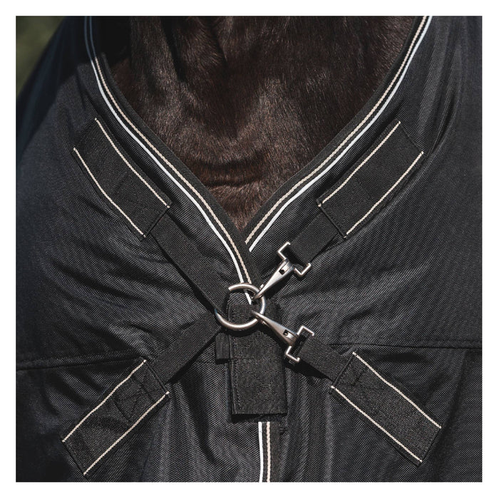 Back On Track Obsidian Turnout Blanket w/Neck Cover