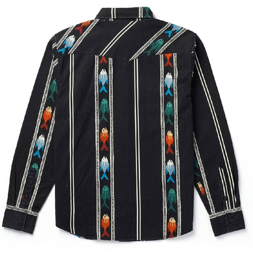 Seager Men's Amarillo Upstream Black Button Down Shirt MEN - Clothing - Shirts - Short Sleeve Seager Apparel