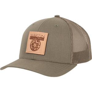 Martin Saddlery Caps with Faux Leather Patch HATS - BASEBALL CAPS Martin Saddlery Loden  