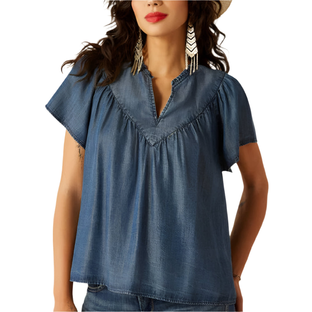 Ariat Women's Emma Top WOMEN - Clothing - Tops - Short Sleeved Ariat Clothing