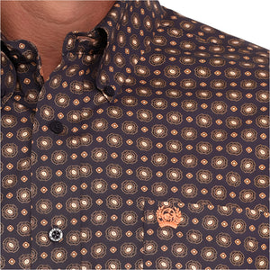 Cinch Men's Medallion Print Button Shirt MEN - Clothing - Shirts - Long Sleeve Cinch