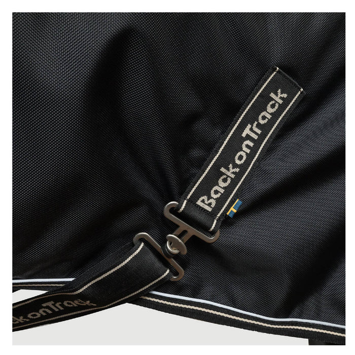 Back On Track Obsidian Turnout Blanket w/Neck Cover