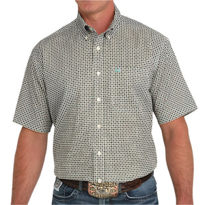 Cinch Men's Arenaflex Geo Print Button Down Shirt MEN - Clothing - Shirts - Short Sleeve Cinch