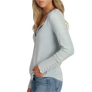 Dylan Mixed Knit Top WOMEN - Clothing - Tops - Long Sleeved Dylan   