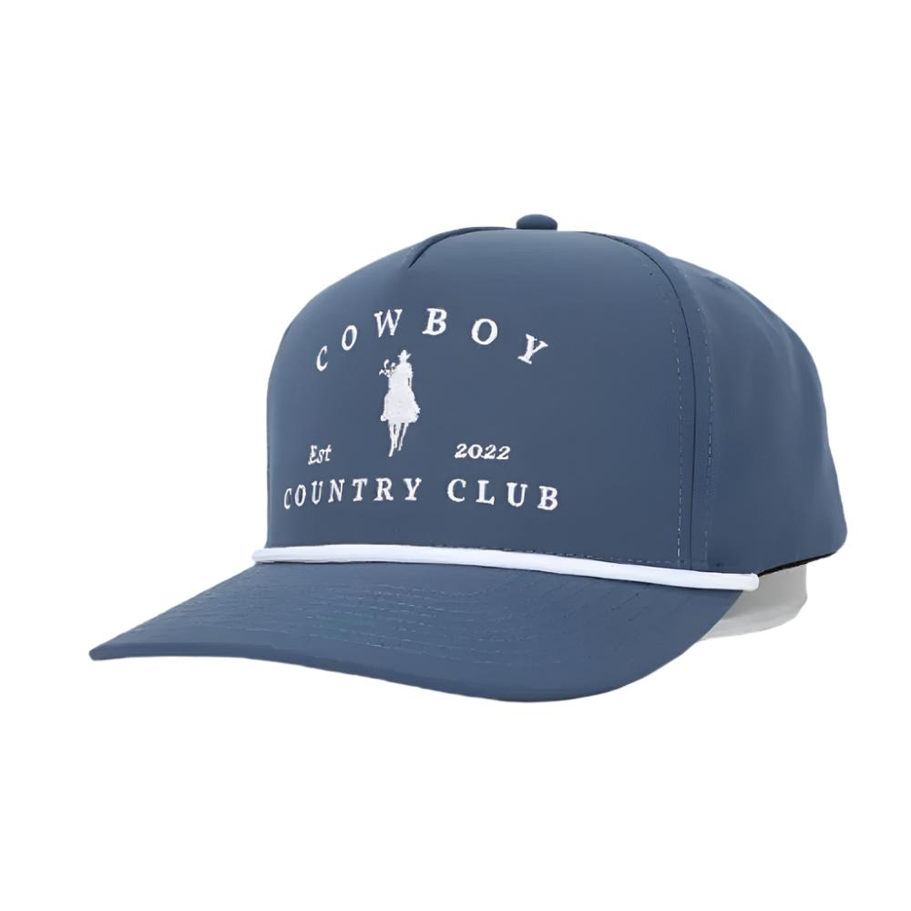 Horse Roped Hat - Navy HATS - BASEBALL CAPS Cowboy Country Club   