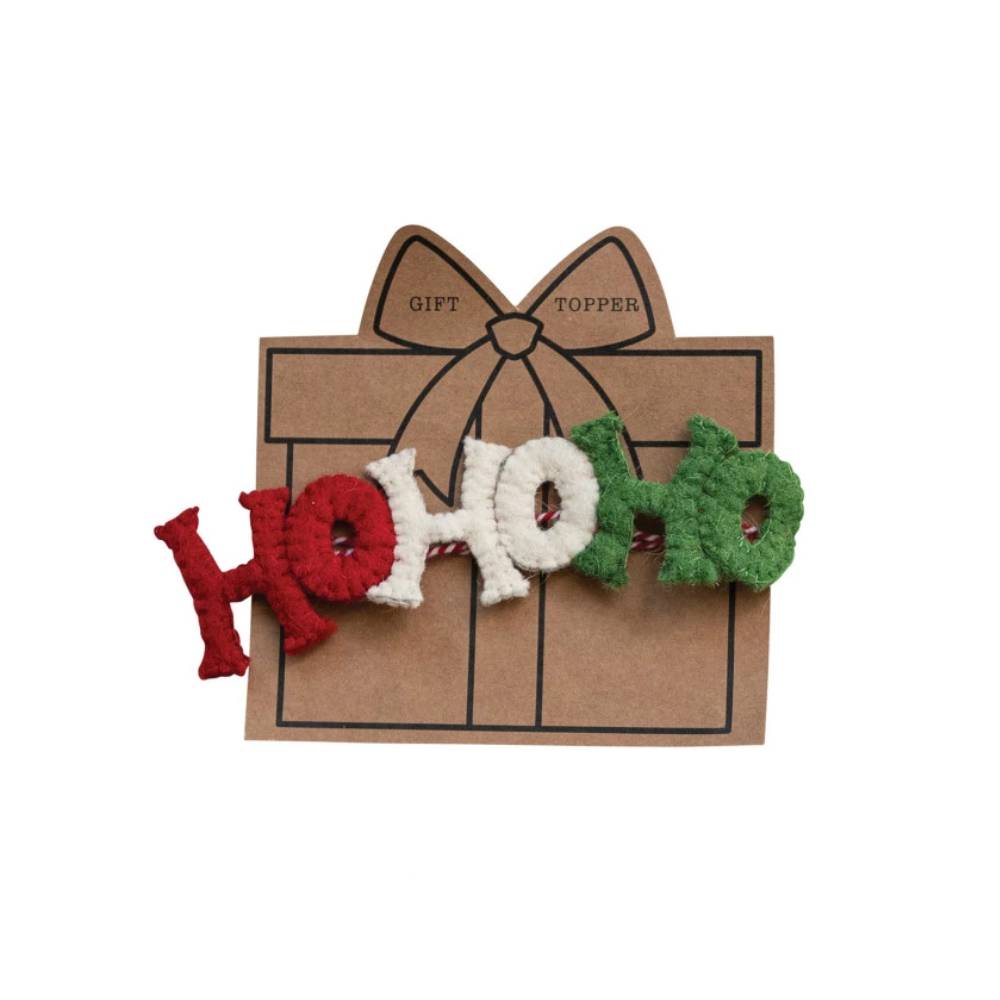 Wool Felt Gift Topper – ECOVIBE