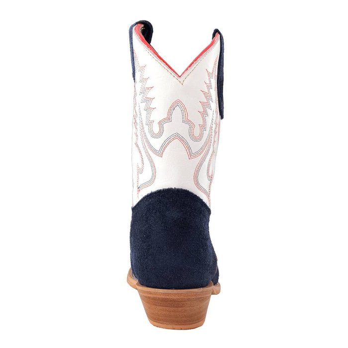 R. Watson Youth Navy Roughout Cutter Toe Boot KIDS - Footwear - Boots R Watson