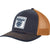 Martin Saddlery Caps with Square Patch Logo HATS - BASEBALL CAPS Martin Saddlery Navy/Camel  