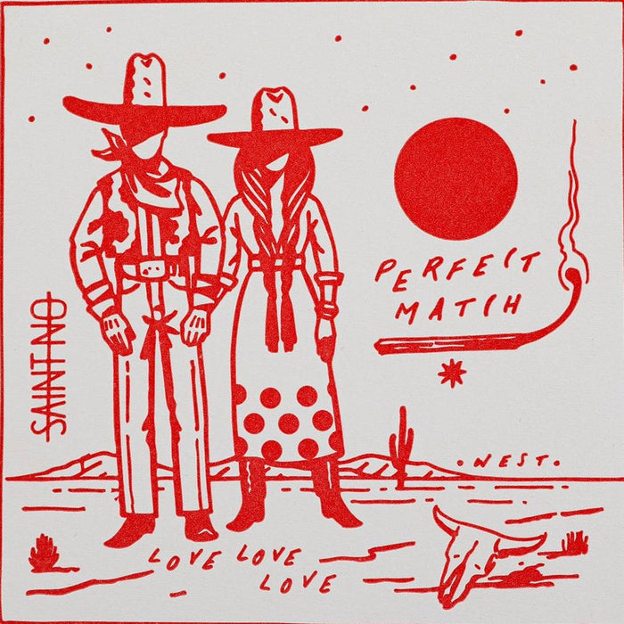 Perfect Match Square Matchbox