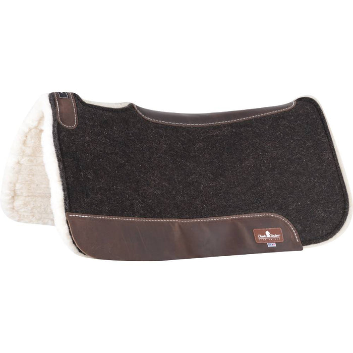 Classic Equine ESP Felt Top Saddle Pad with Fleece Bottom Tack - Saddle Pads Classic Equine   