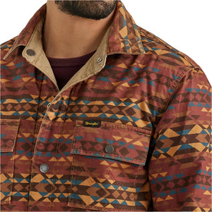 Wrangler Men's Reversible Quilted Shirt Jacket MEN - Clothing - Outerwear - Jackets Wrangler   