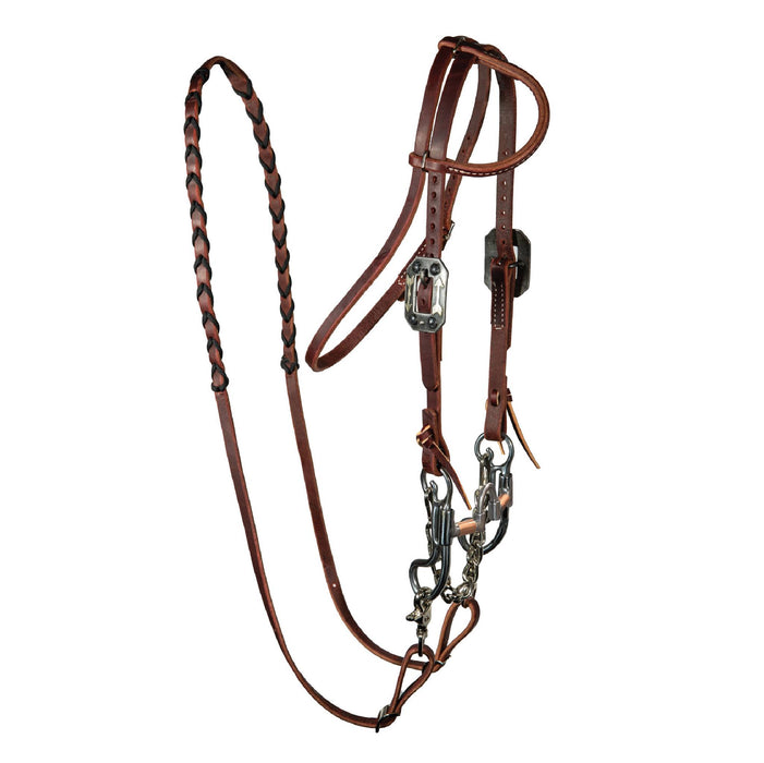 Professional's Choice Pony Bridle Set Tack - Headstalls Teskey's Black