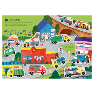 Little First Stickers Tractors and Trucks HOME & GIFTS - Books USBORNE PUBLISHERS   