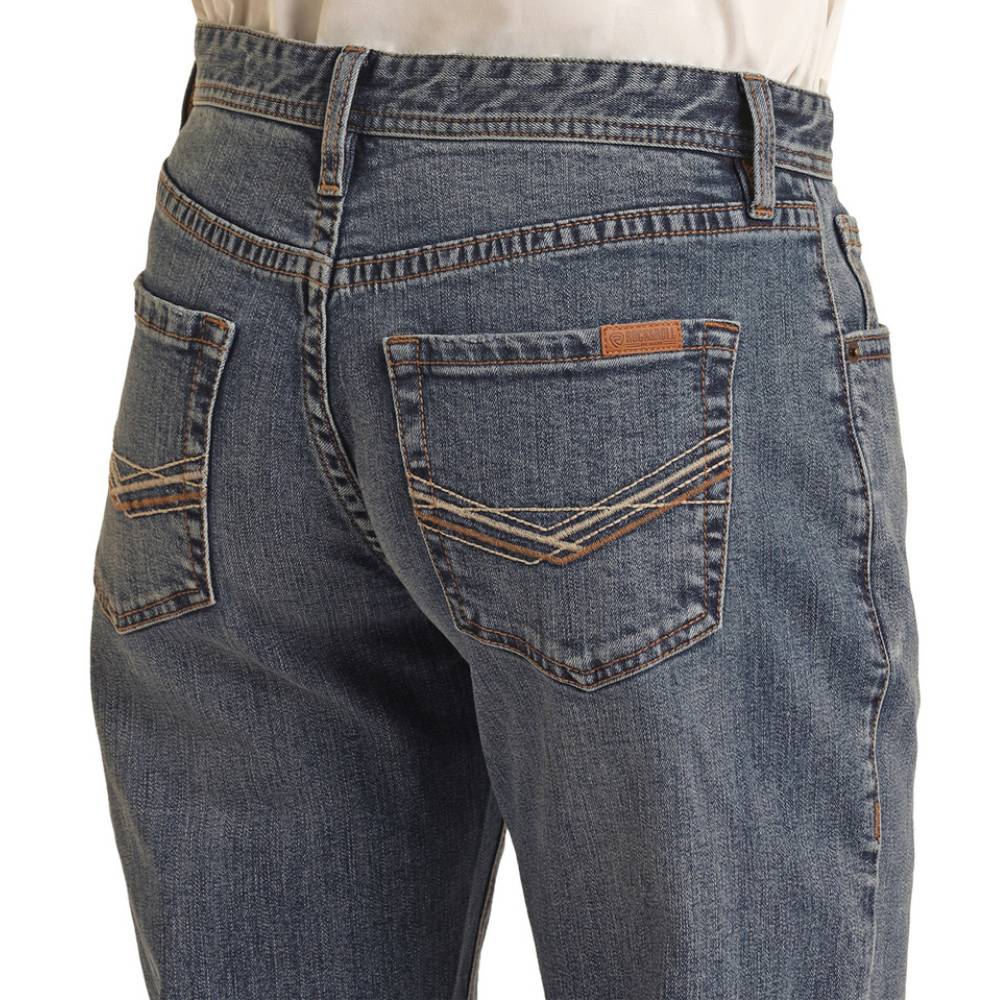 Rock & Roll Denim Men's V46 Relaxed Stackable Bootcut - Teskeys