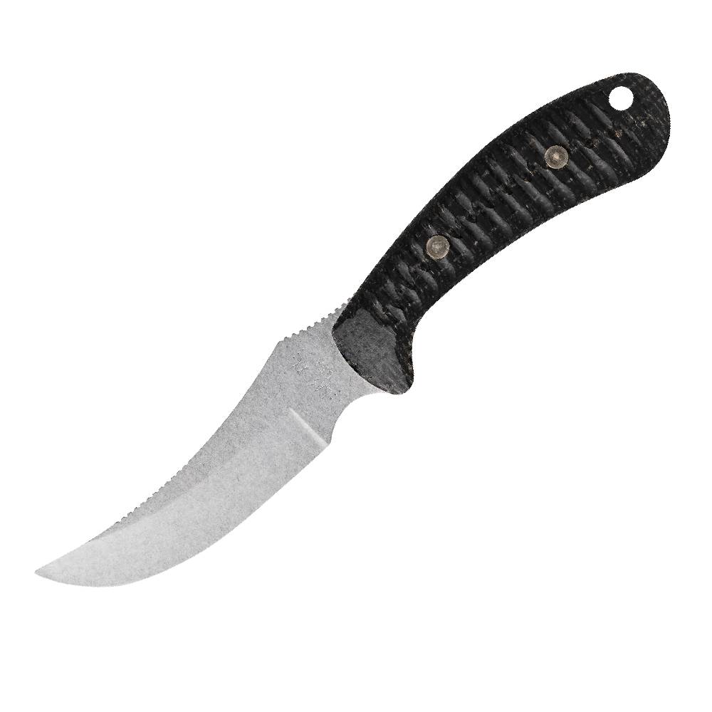 Case Ridgeback Hunter - Black Burlap Laminate Knives W.R. Case