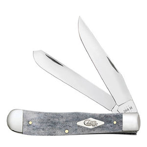 Case Trapper - Gray Smooth Bone Knives W.R. Case   