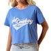 Ariat Women's Cowboy Club Ultramarine Tee WOMEN - Clothing - Tops - Short Sleeved Ariat Clothing