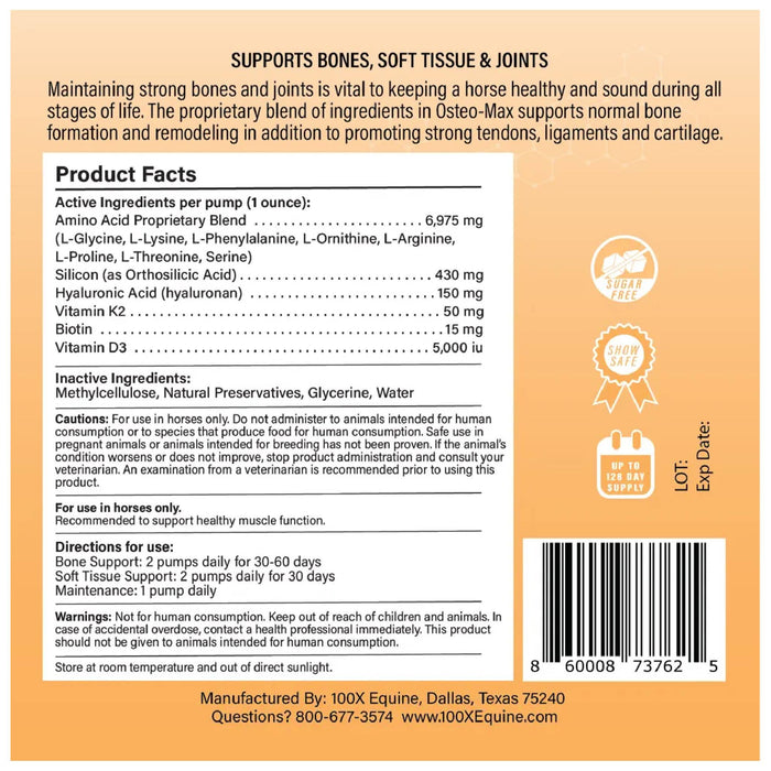 100X Equine Osteo-MAX