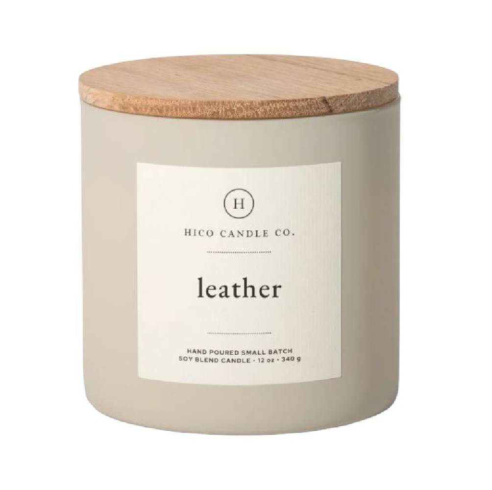 Hico Candle Co. Leather Candle HOME & GIFTS - Home Decor - Candles + Diffusers Hico Candle Co.   