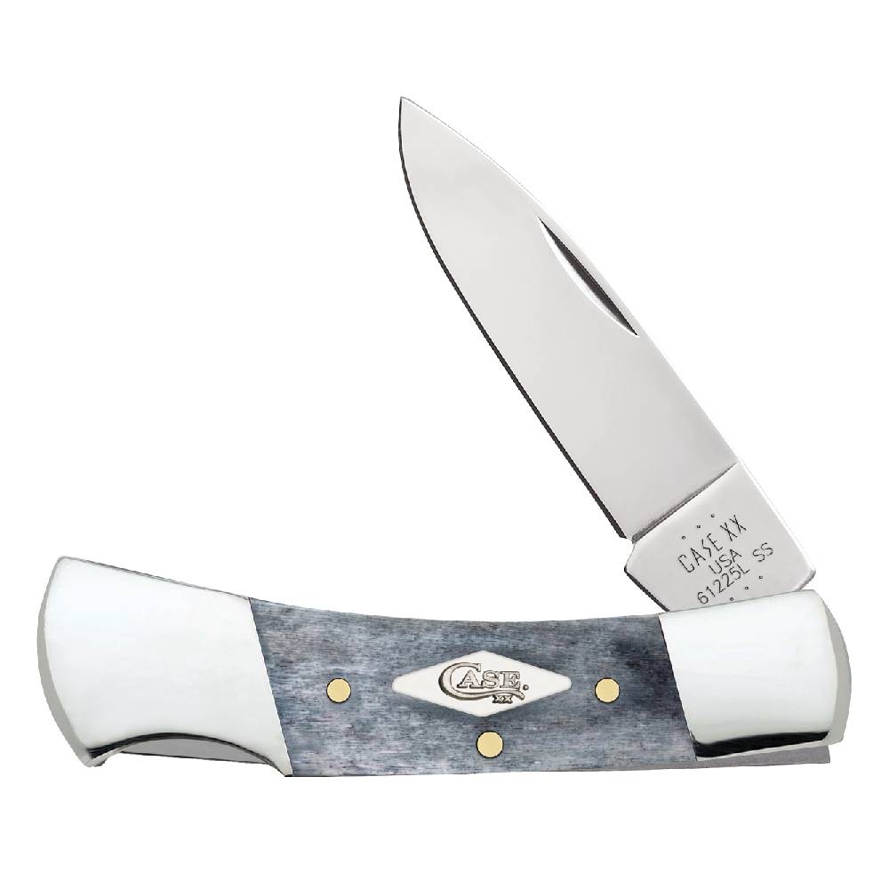 Case Lockback - Gray Smooth Bone Knives - Knives W.R. Case   