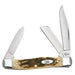 Case Peach Seed Jig Amber Bone Medium Stockman CS Knives W.R. Case   