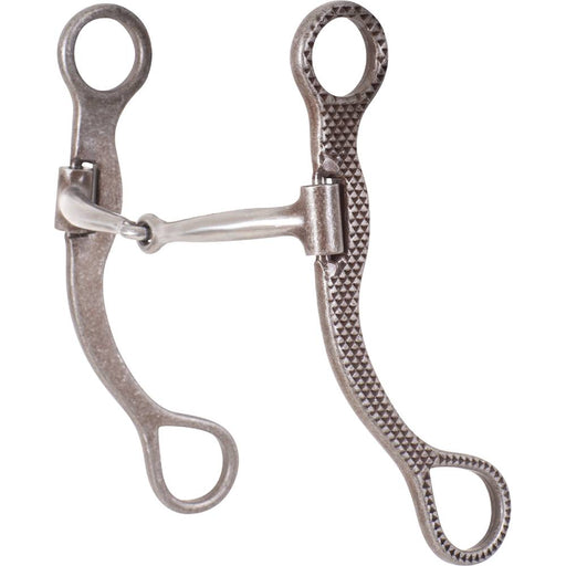 Classic Equine BitLogic 7-1/2" Shank Rasp Design Snaffle Bit Tack - Bits Classic Equine   