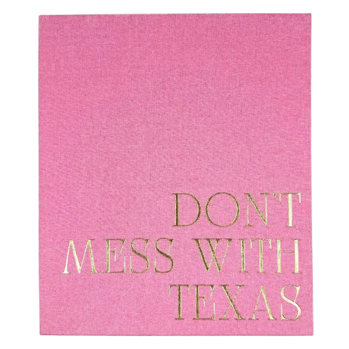 Don't Mess With Texas Pink Keepsake Book Box