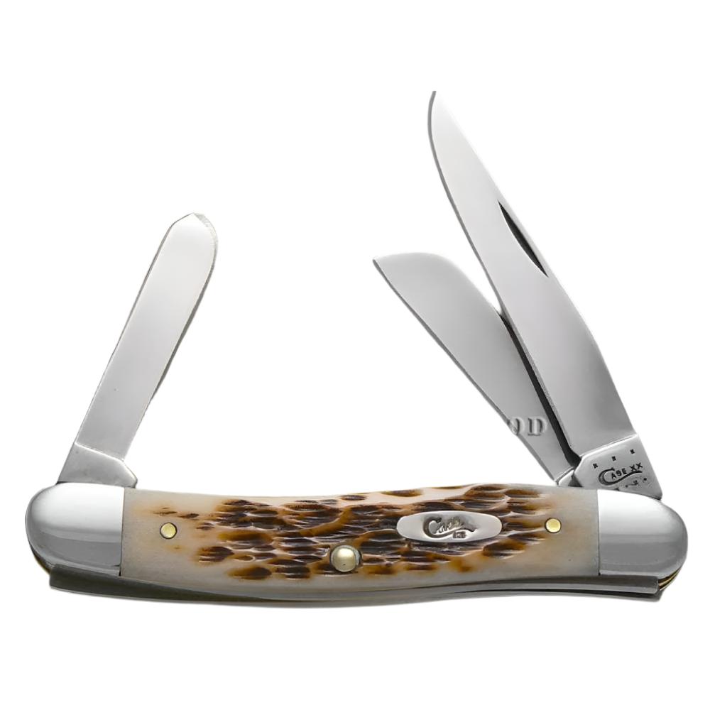 Case Amber Bone Medium Stockman CS Knives W.R. Case   