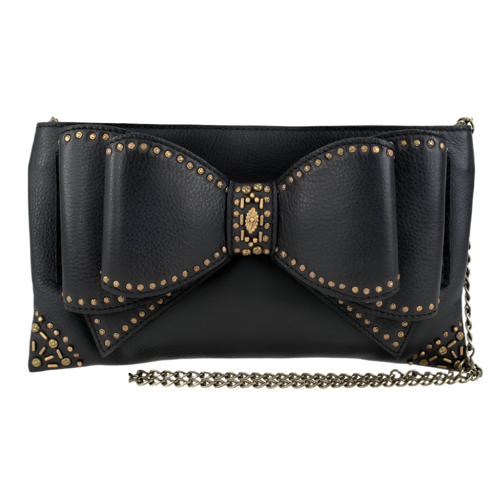 Bowed Crossbody Handbag