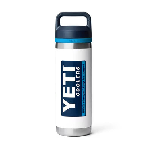 Yeti Rambler 18oz Bottle Chug - White/Blue HOME & GIFTS - Yeti Yeti