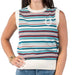 Cruel Denim Women's Striped Sweater Tank WOMEN - Clothing - Tops - Sleeveless Cruel Denim