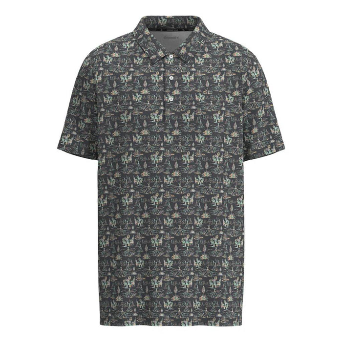 Hooey Men's Weekender Charcoal Comanche Polo Shirt