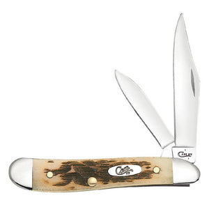 Case Amber Bone Peanut Knives - Knives W.R. Case   