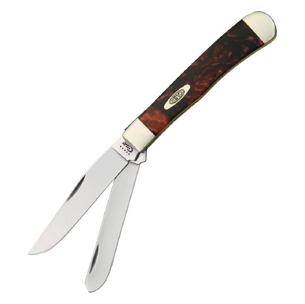 Case Black Lava Corelon Trapper Knives - Knives W.R. Case   