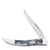 Case Small Texas Toothpick - Gray Smooth Bone Knives W.R. Case   