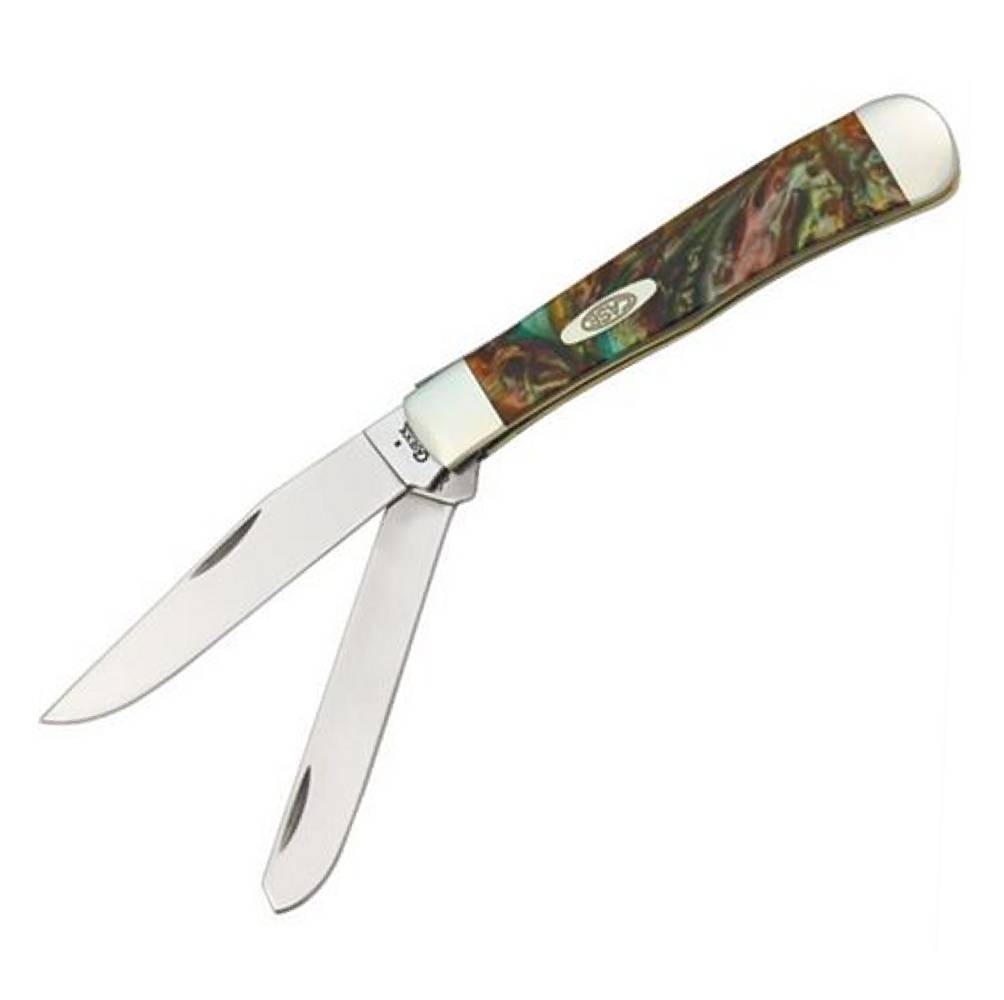 Case Abalone Corelon Trapper Knives - Knives W.R. Case   