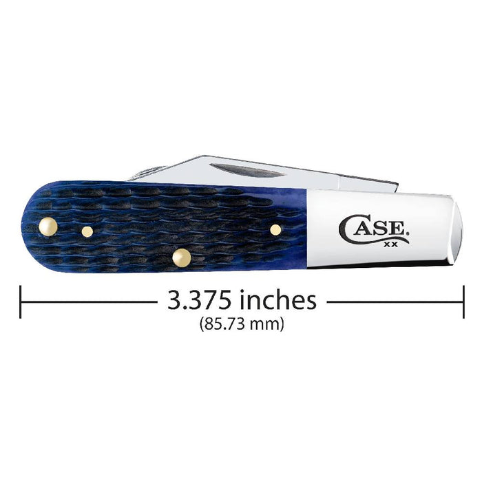 Case Barlow - Navy Blue Bone - Rogers Jig Knives W.R. Case   