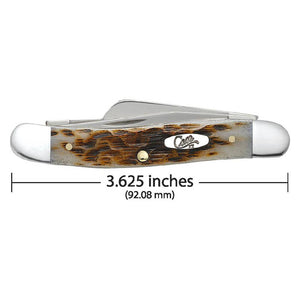 Case Amber Bone Medium Stockman Knives - Knives W.R. Case   