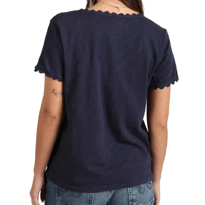 Dylan Ric Rac Navy Tee