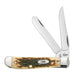 Case Amber Bone Mini Trapper Knives W.R. Case   