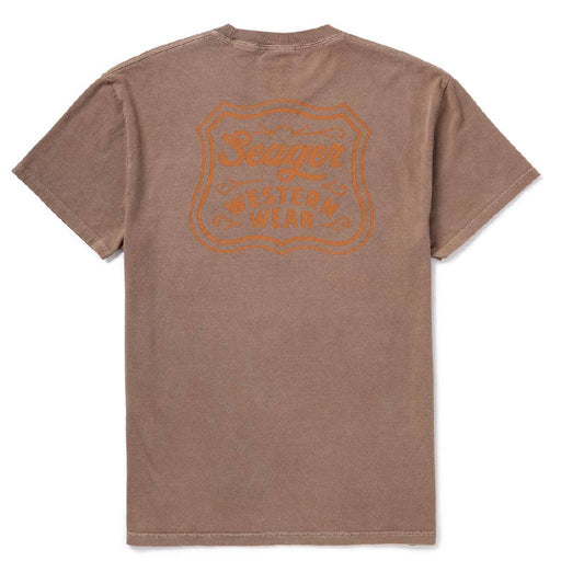 Seager Men's Premium Badge Brown Tee MEN - Clothing - T-Shirts & Tanks Seager Apparel