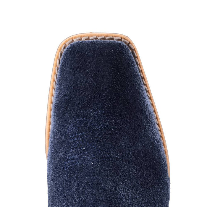 R. Watson Youth Navy Roughout Cutter Toe Boot KIDS - Footwear - Boots R Watson